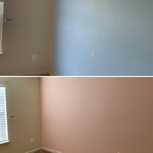 Accent wall painting 
