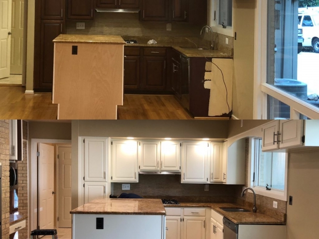 Cabinets painting