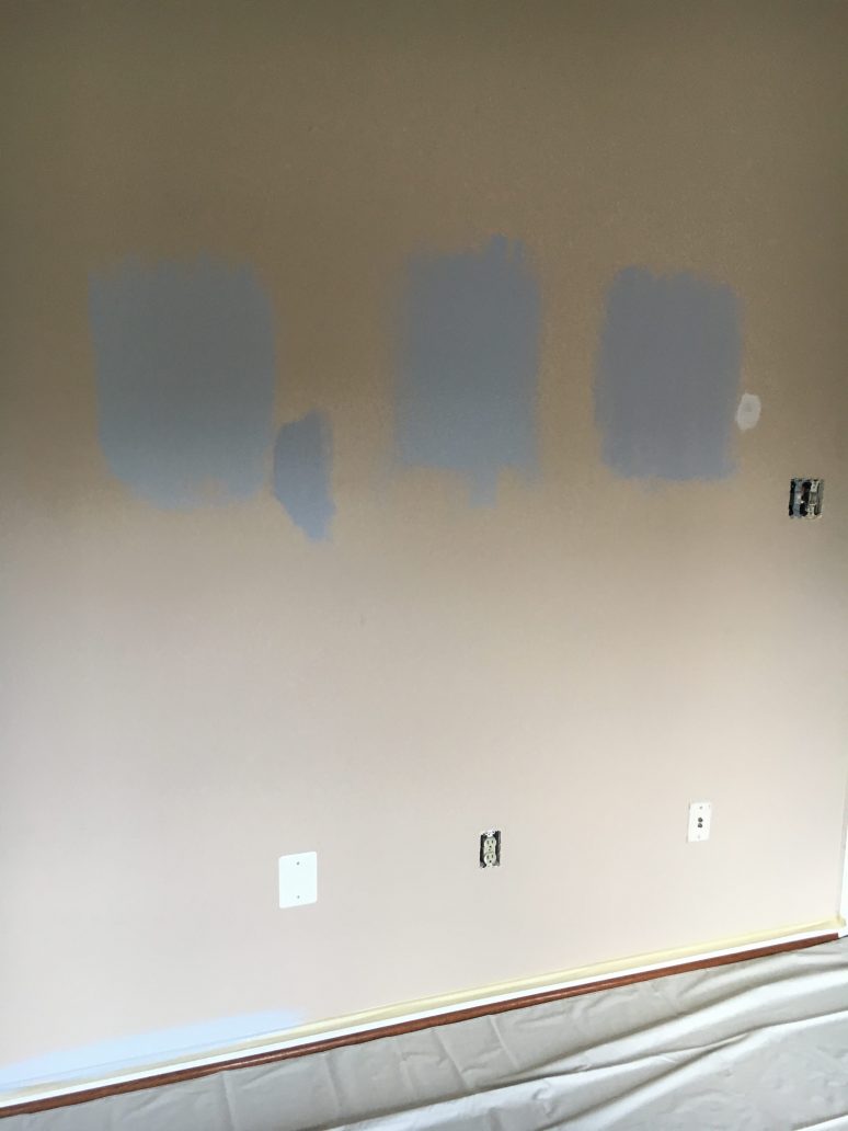 Paint all walls, ceiling and trim